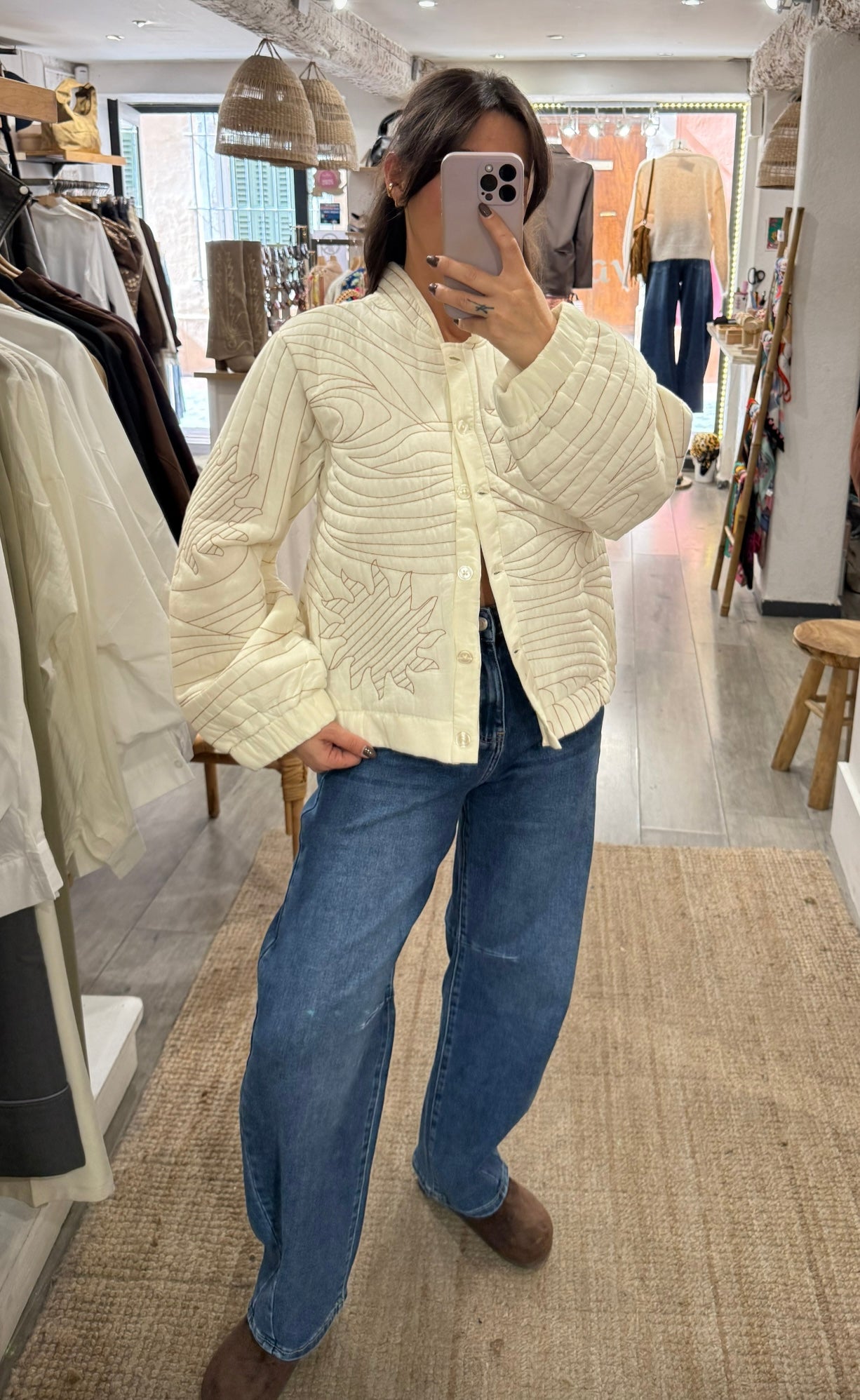 VESTE MATELASSÉ SOLEIL