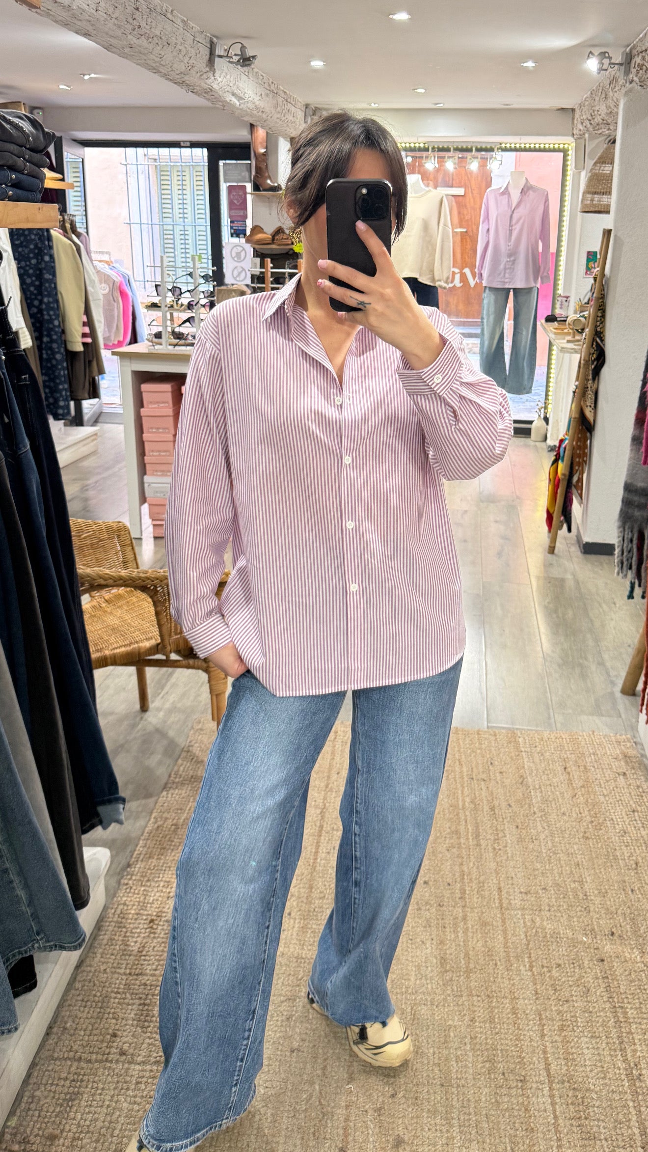 CHEMISE CŒUR OUVERT DOS