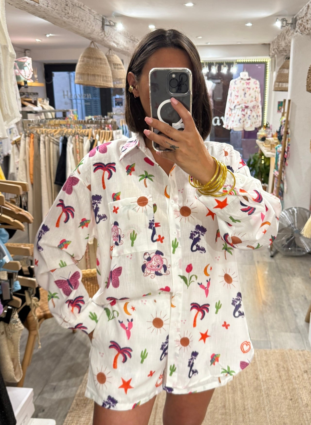 CHEMISE MOTIFS ENSEMBLE