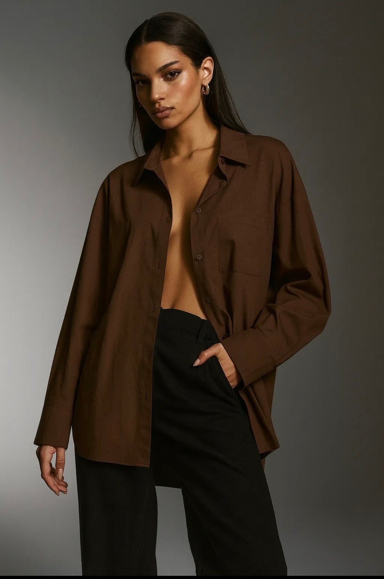 CHEMISE CINTRÉ DOS CHOCO