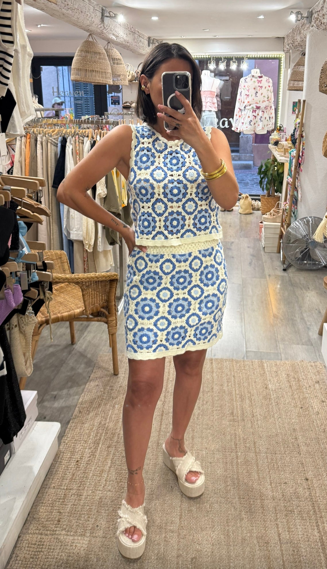 JUPE CROCHET ENSEMBLE