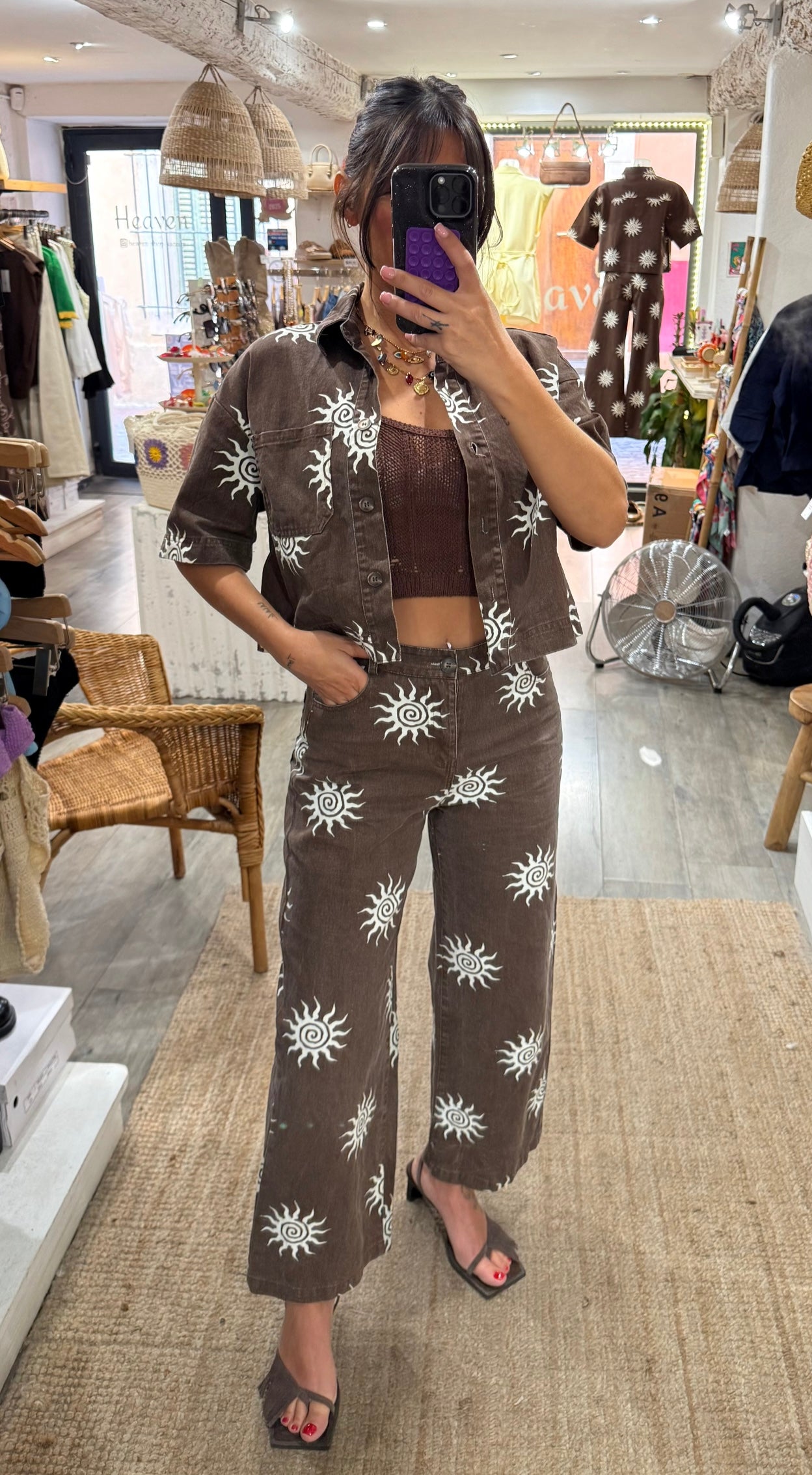 ENSEMBLE SOLEIL CHOCO