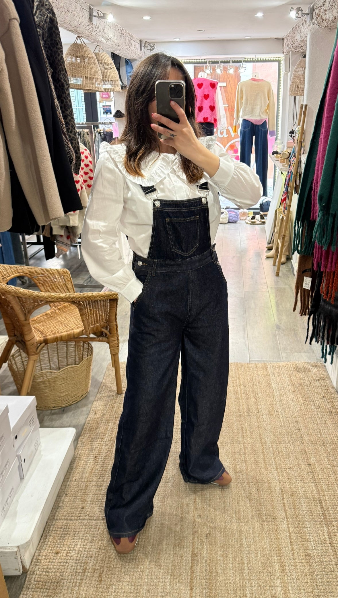 SALOPETTE JEANS BRUT