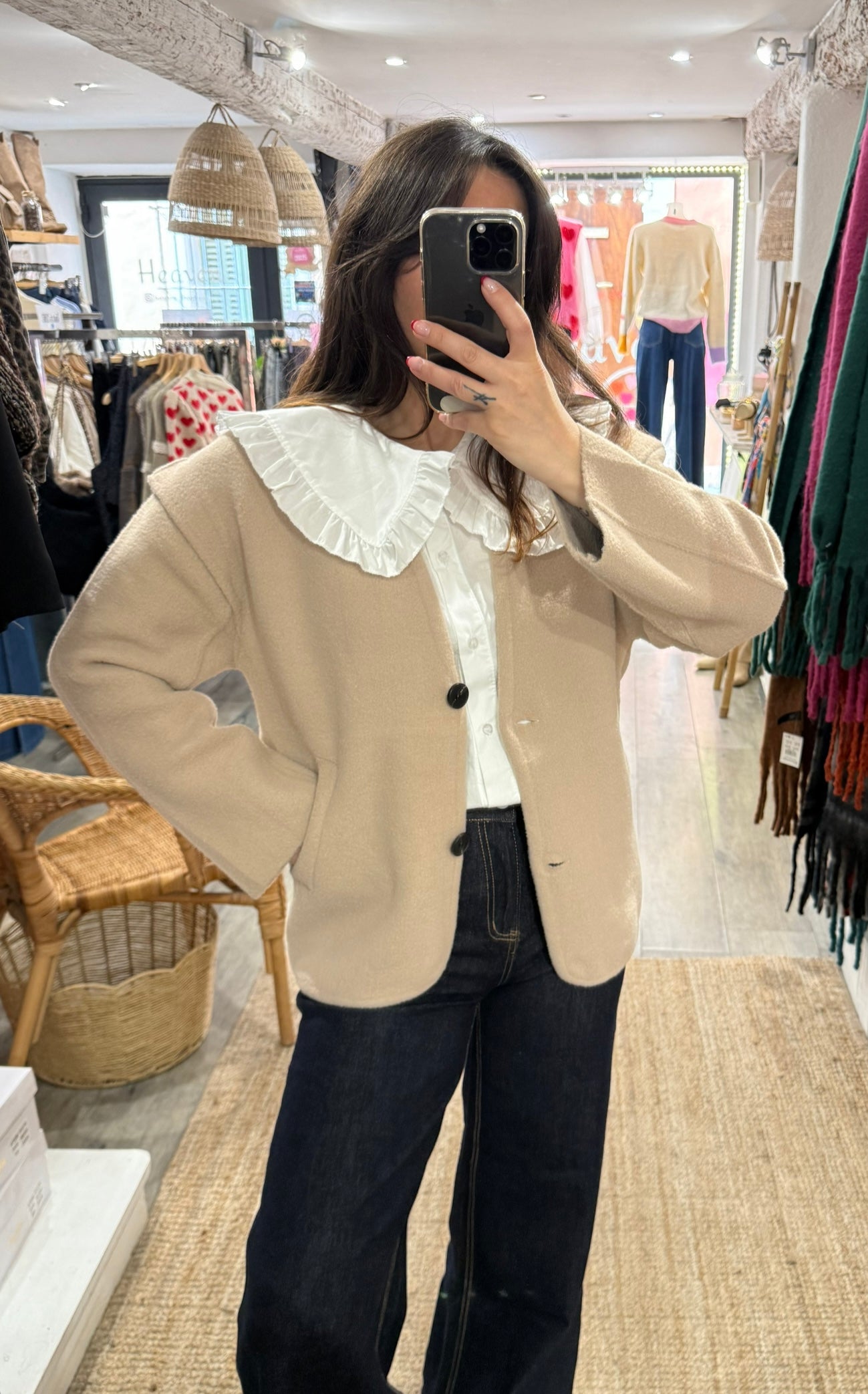 GILET BEIGE BASIC