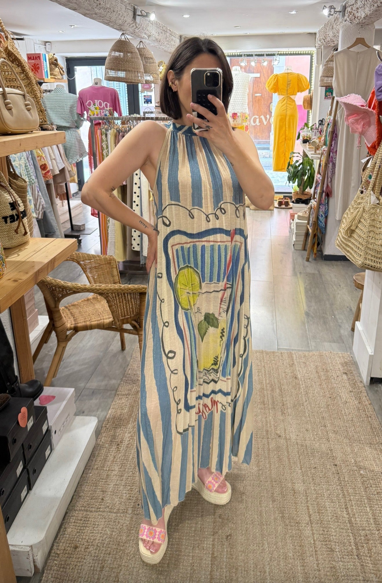 ROBE IRISÉE MOJITO