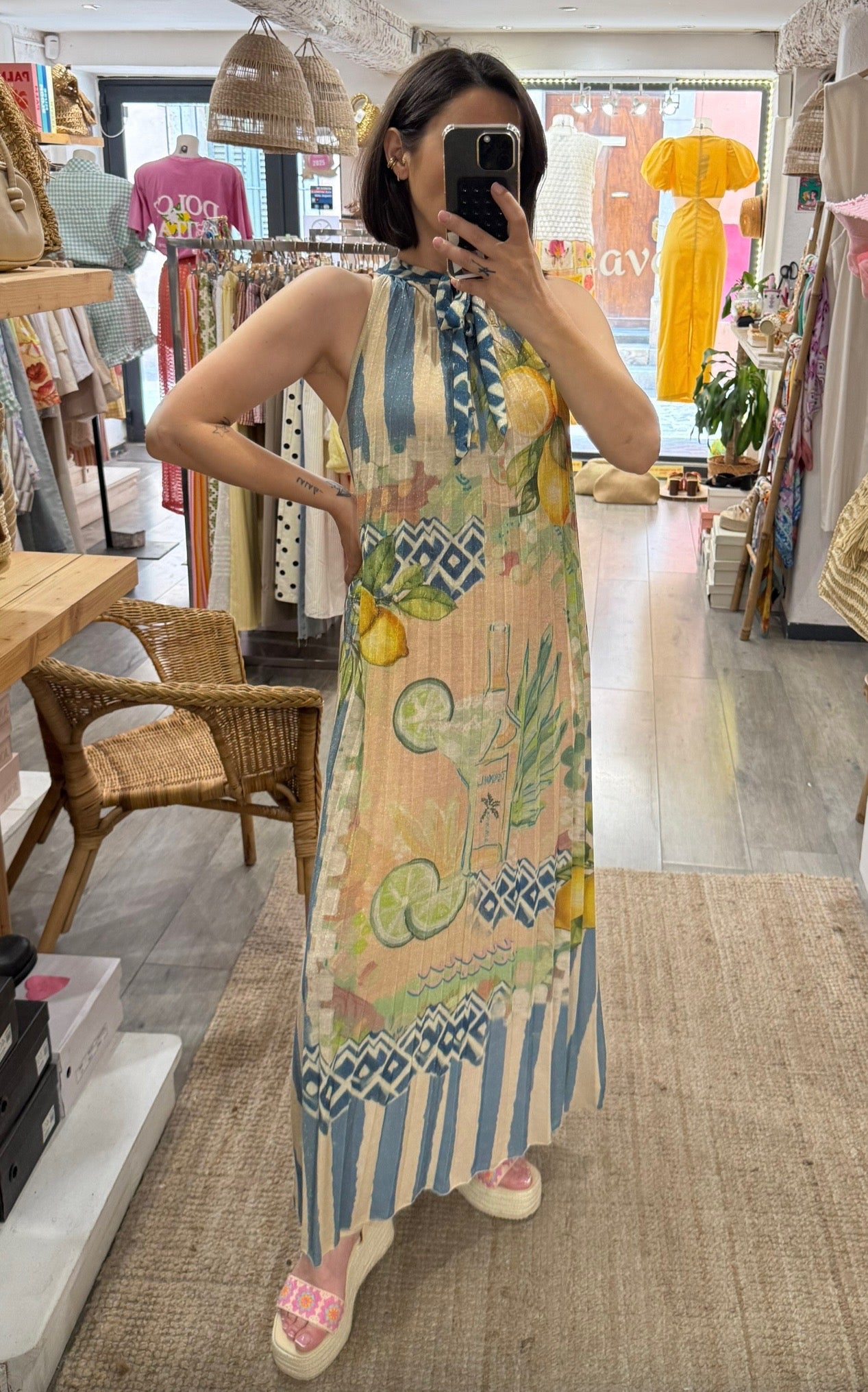 ROBE IRISÉE MOJITO