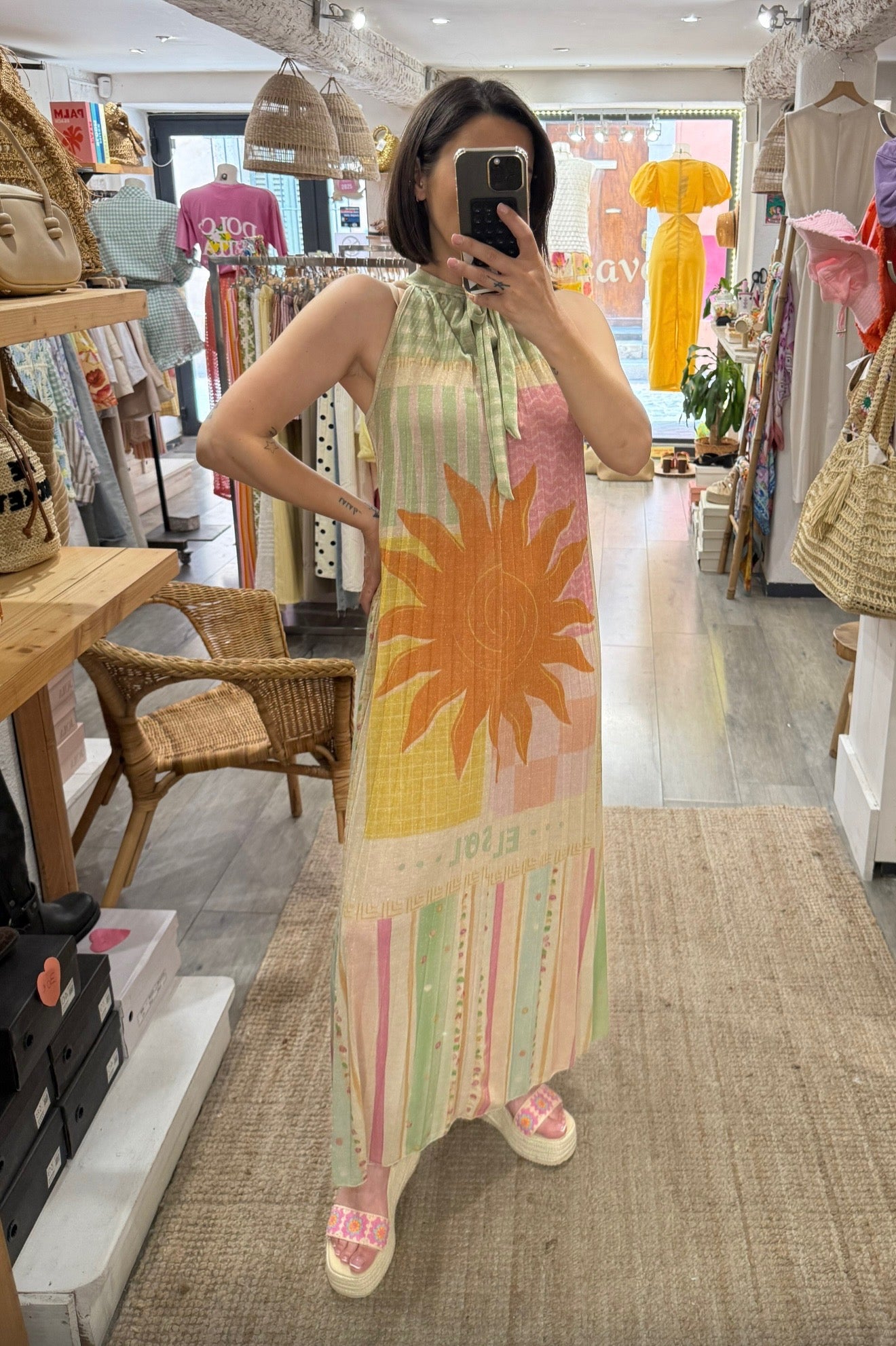 ROBE IRISÉE SOLEIL