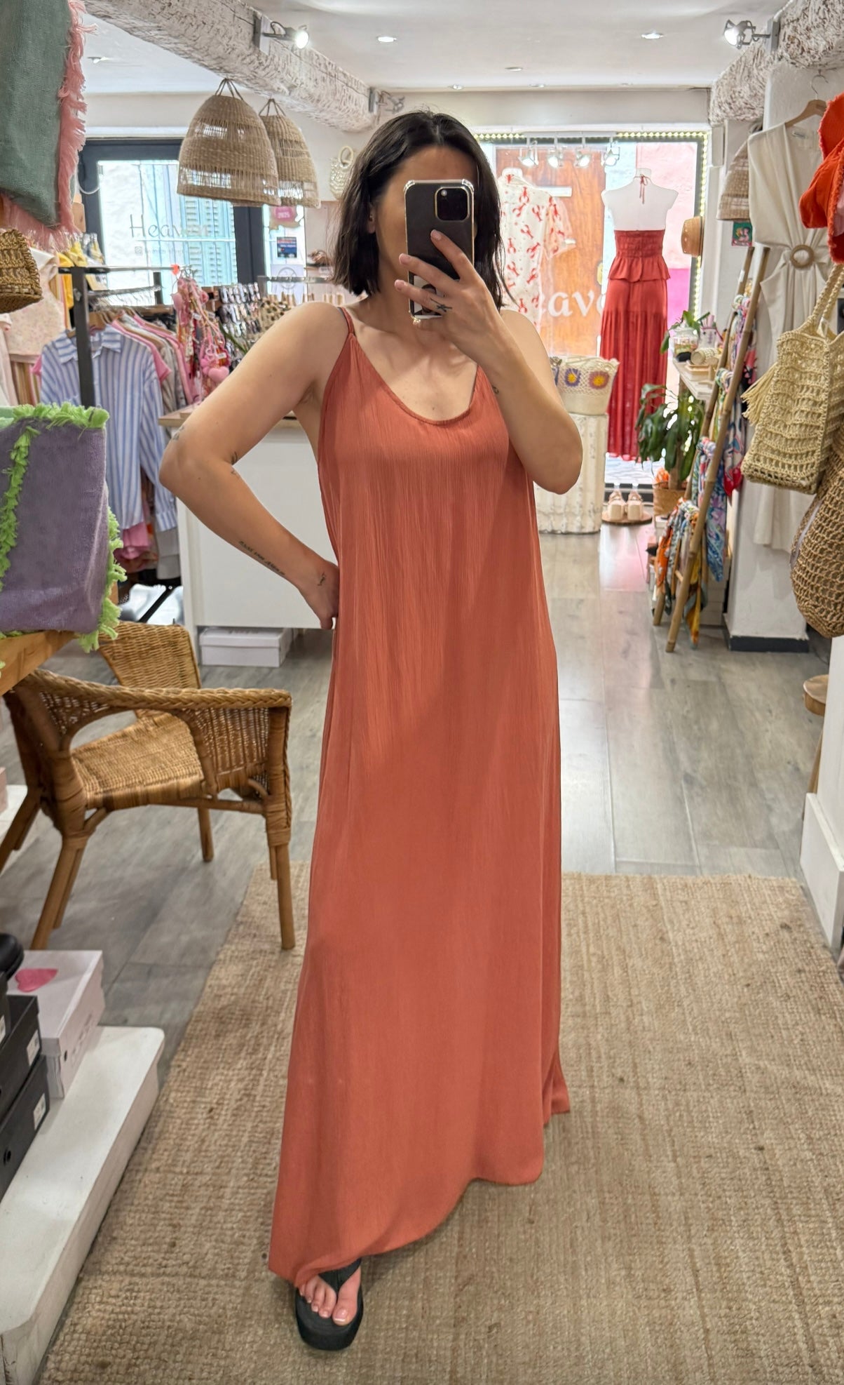 ROBE PERLE DOS TERRACOTTA