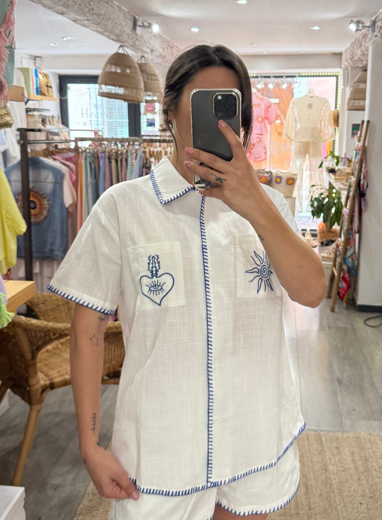 CHEMISE ENSEMBLE MYKONOS