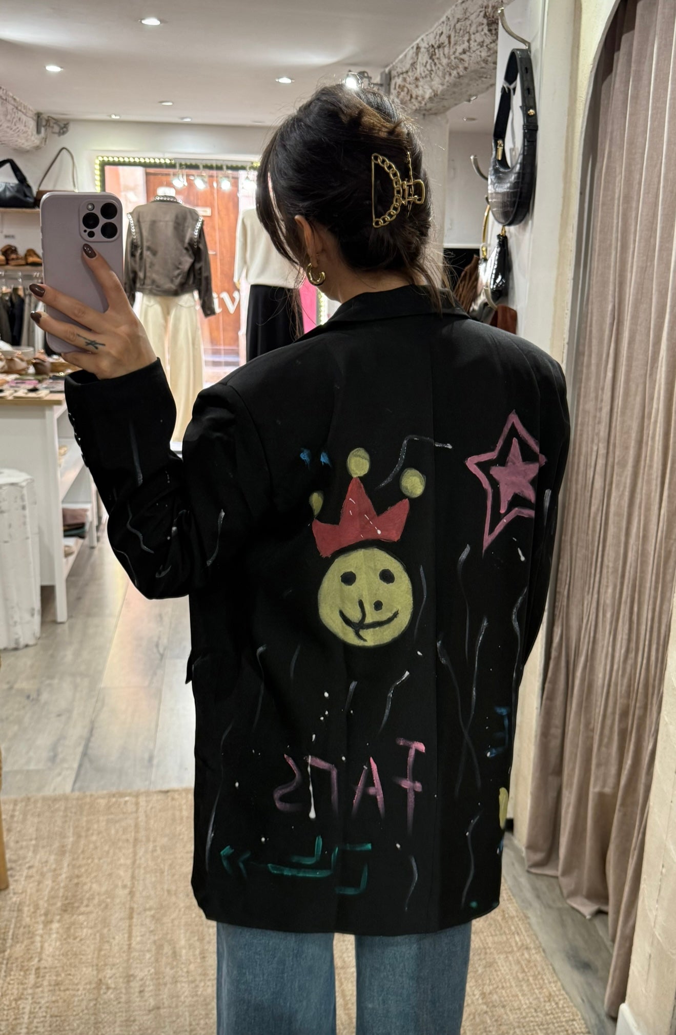 BLAZER OVERSIZE « MOTIFS »