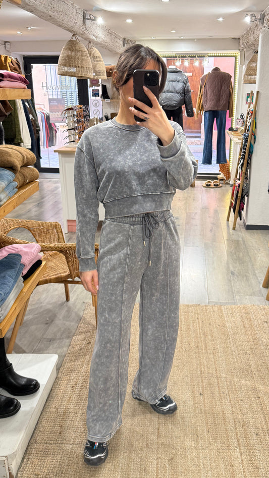 PANTALON ENSEMBLE SURVÊTEMENT GRIS