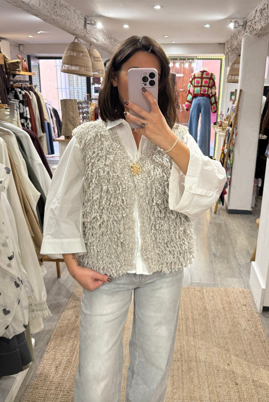GILET FROUFOU BEIGE