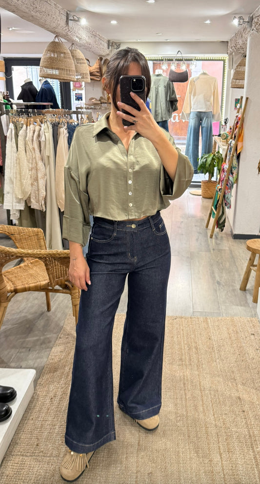JEANS BRUT POCHES CŒUR