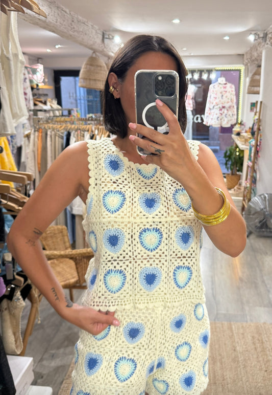 TOP CROCHET CŒUR ENSEMBLE