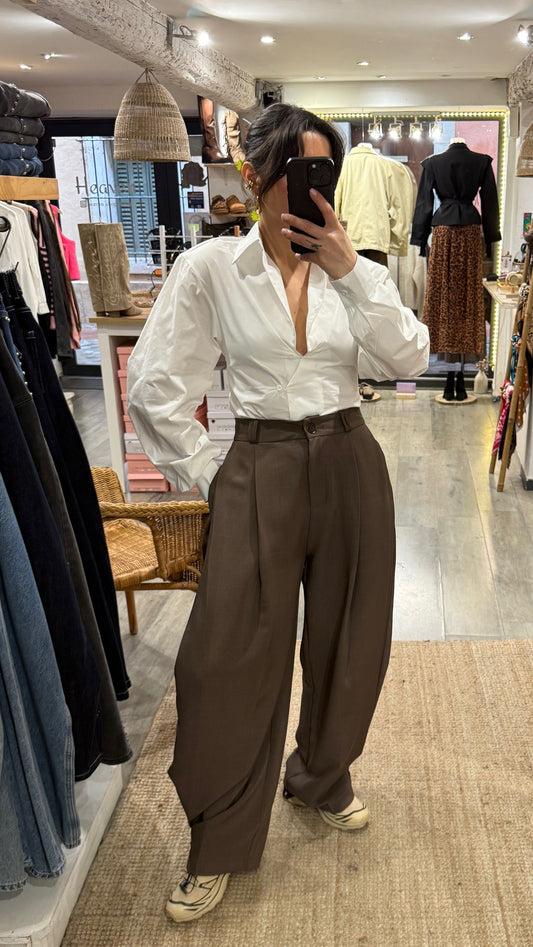 PANTALON CHOCO LARGE