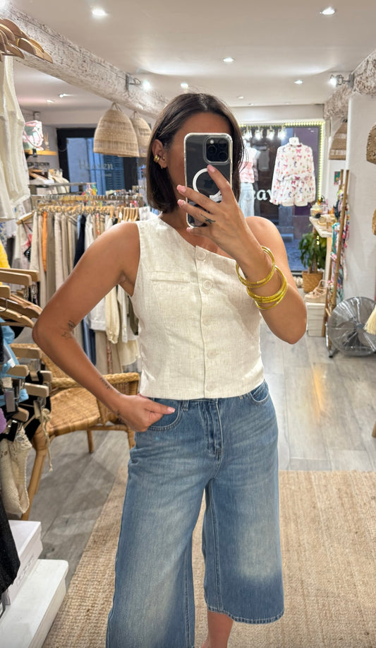 TOP LIN ASYMÉTRIQUE