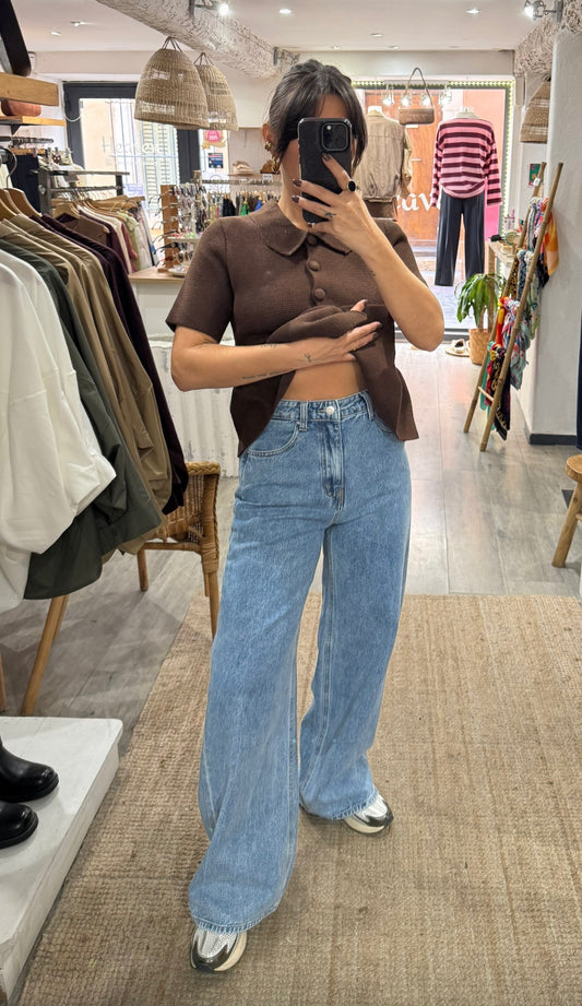 JEANS WIDE LEG BASIC