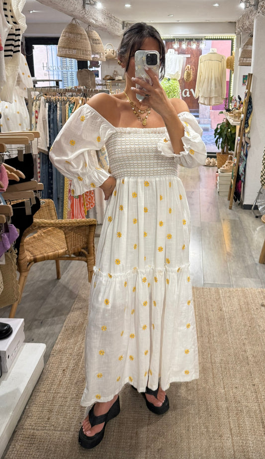 ROBE PAQUERETTES