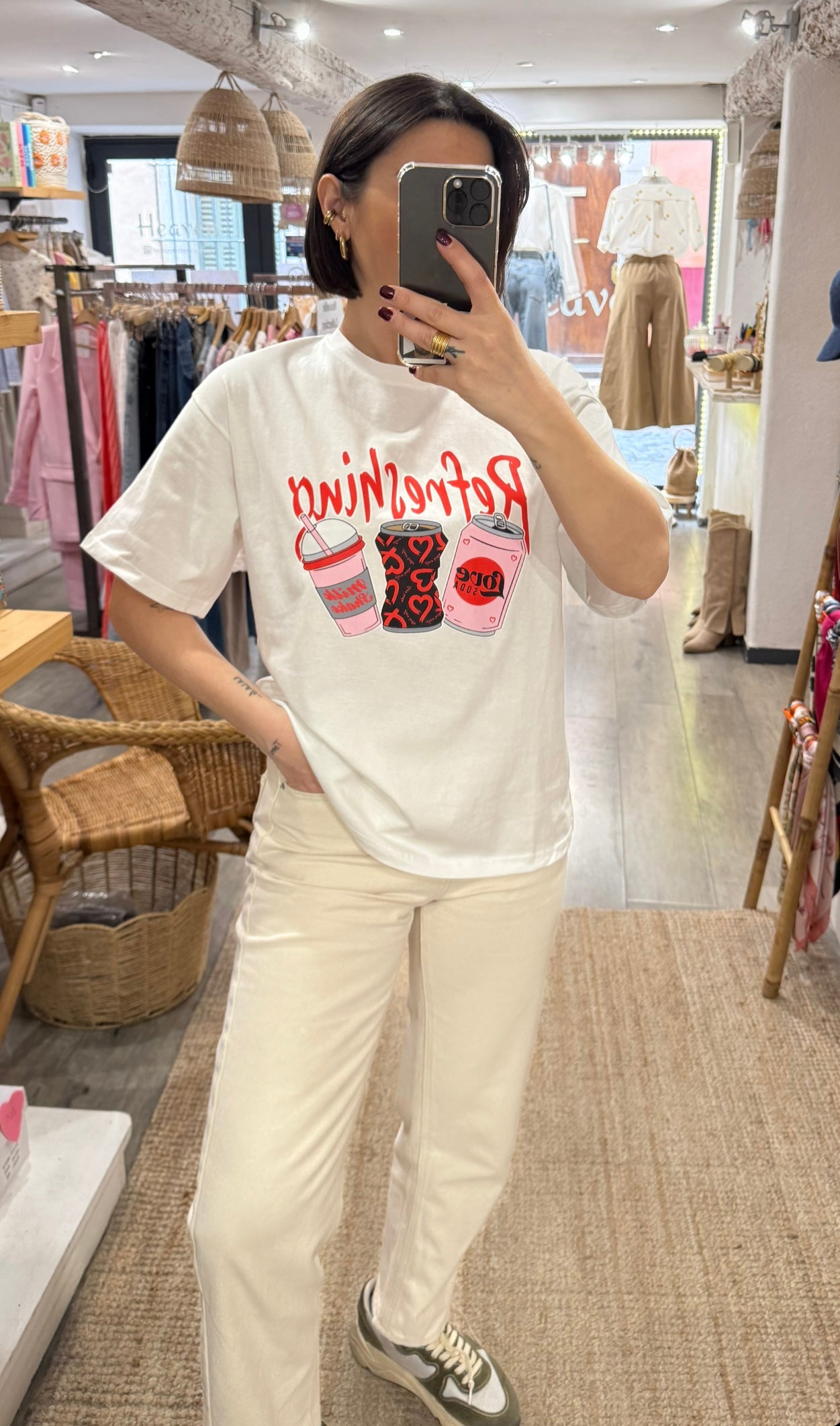TEE SHIRT «  REFRESHINO »