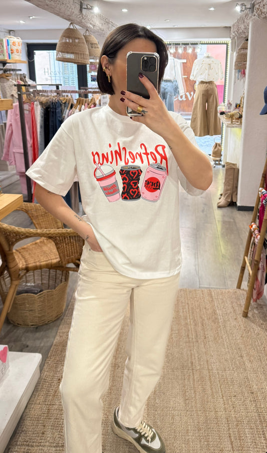 TEE SHIRT «  REFRESHINO »