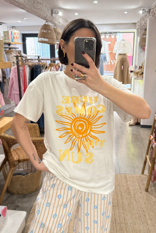 TEE SHIRT «  THE SUN »