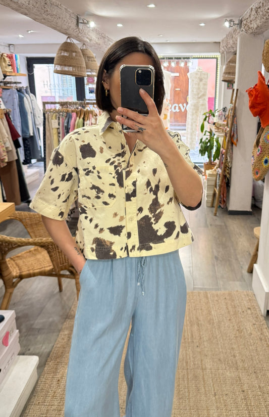 CHEMISE IMPRIMÉ VACHE