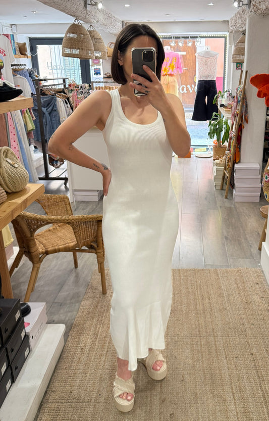 ROBE BASIC BLANCHE