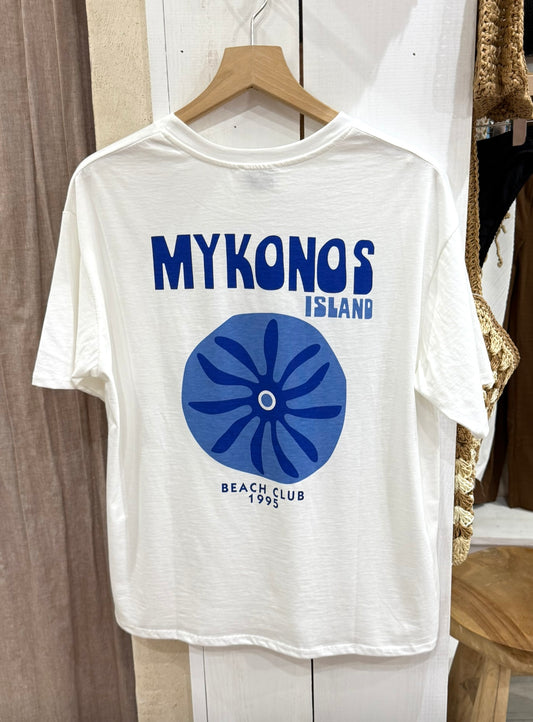 TEE SHIRT «  MYKONOS »