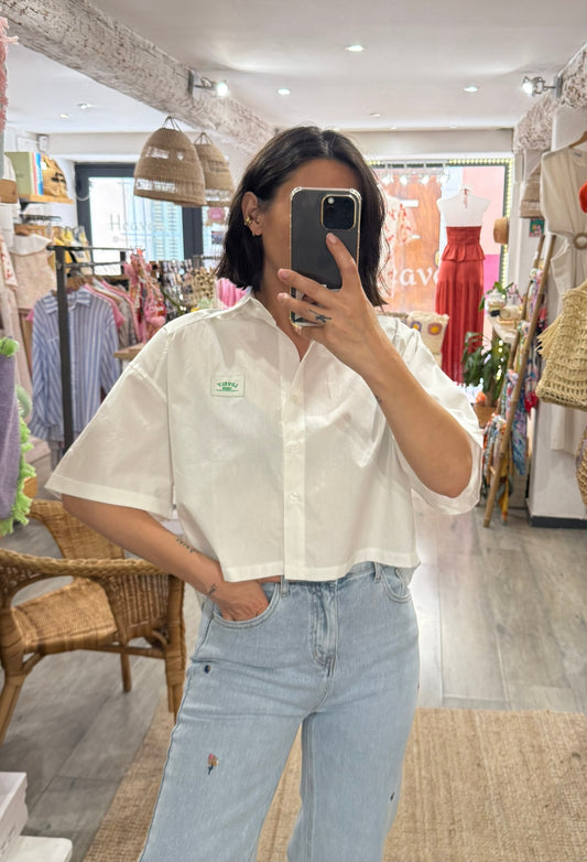 CHEMISE « LOVELY » BLANCHE