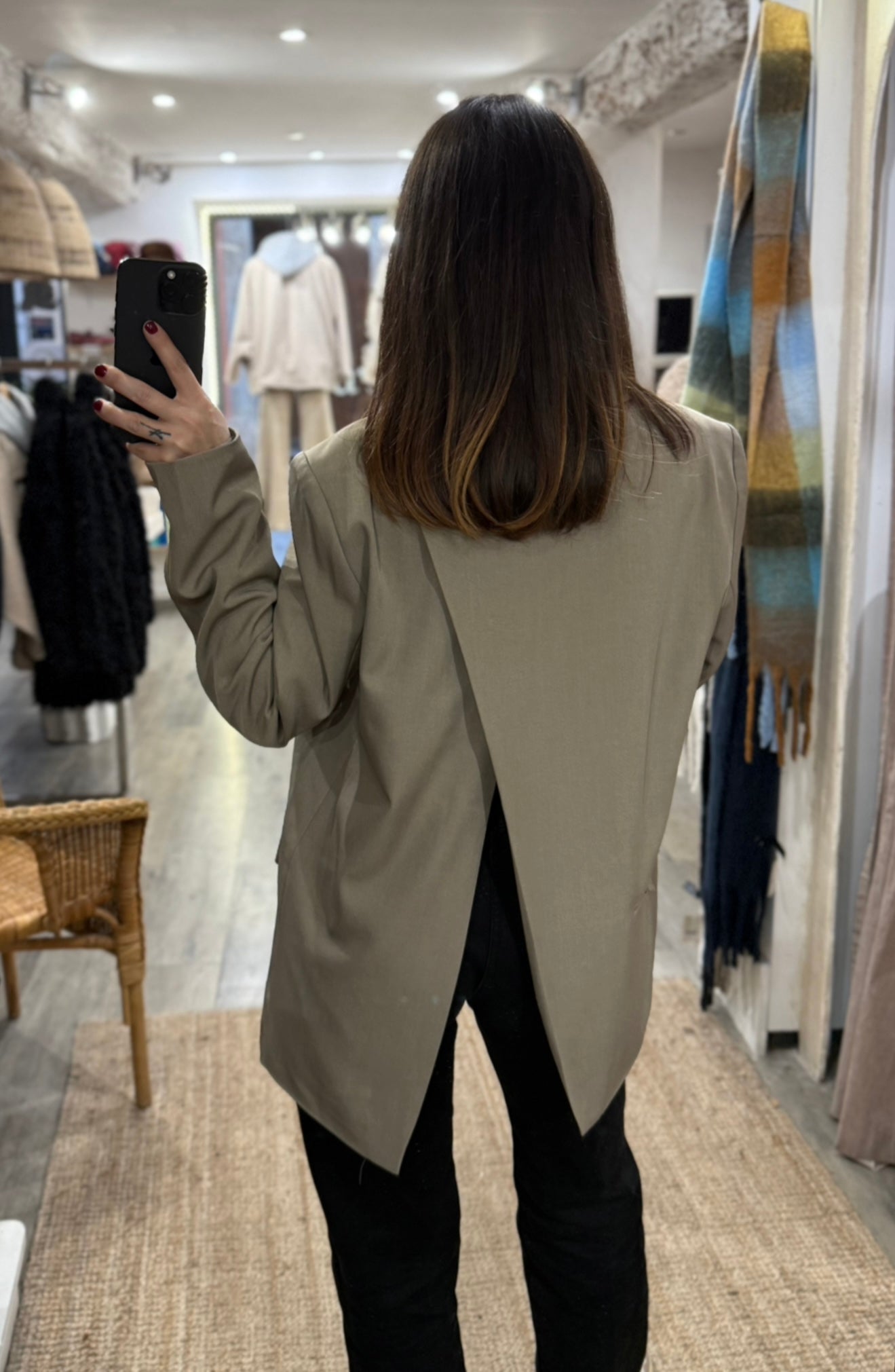 BLAZER OVERSIZE DÉTAILS DOS