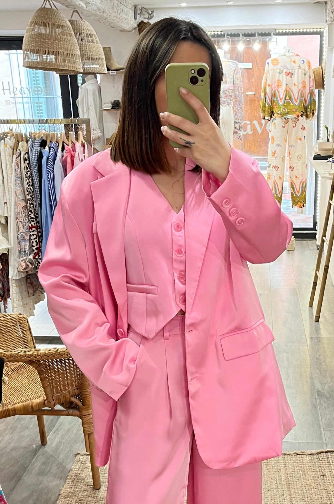 Blazer Rose bonbon